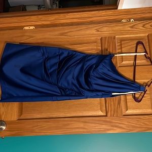 Blue winter formal/ bridesmaid dress